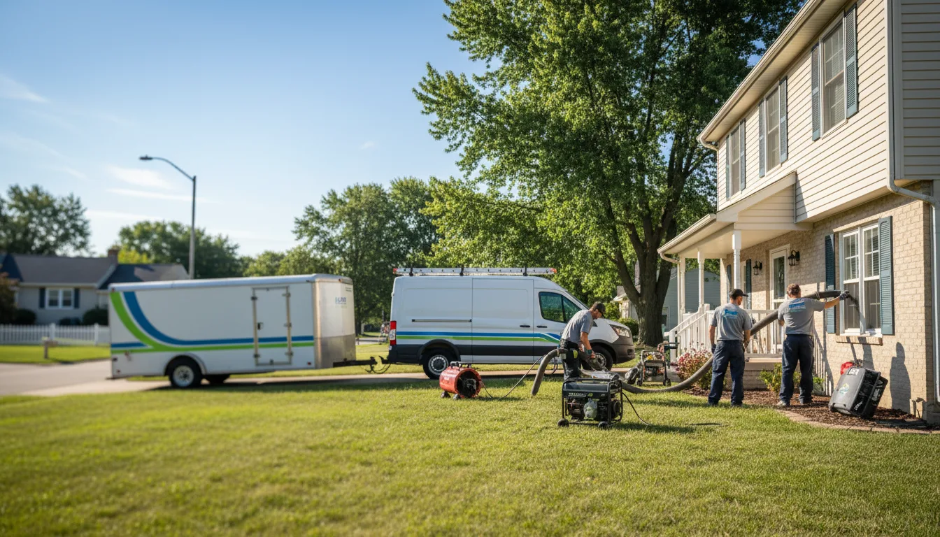 Flooded Basement Restoration And Cleanup With Repair in Little Sioux, IA near me